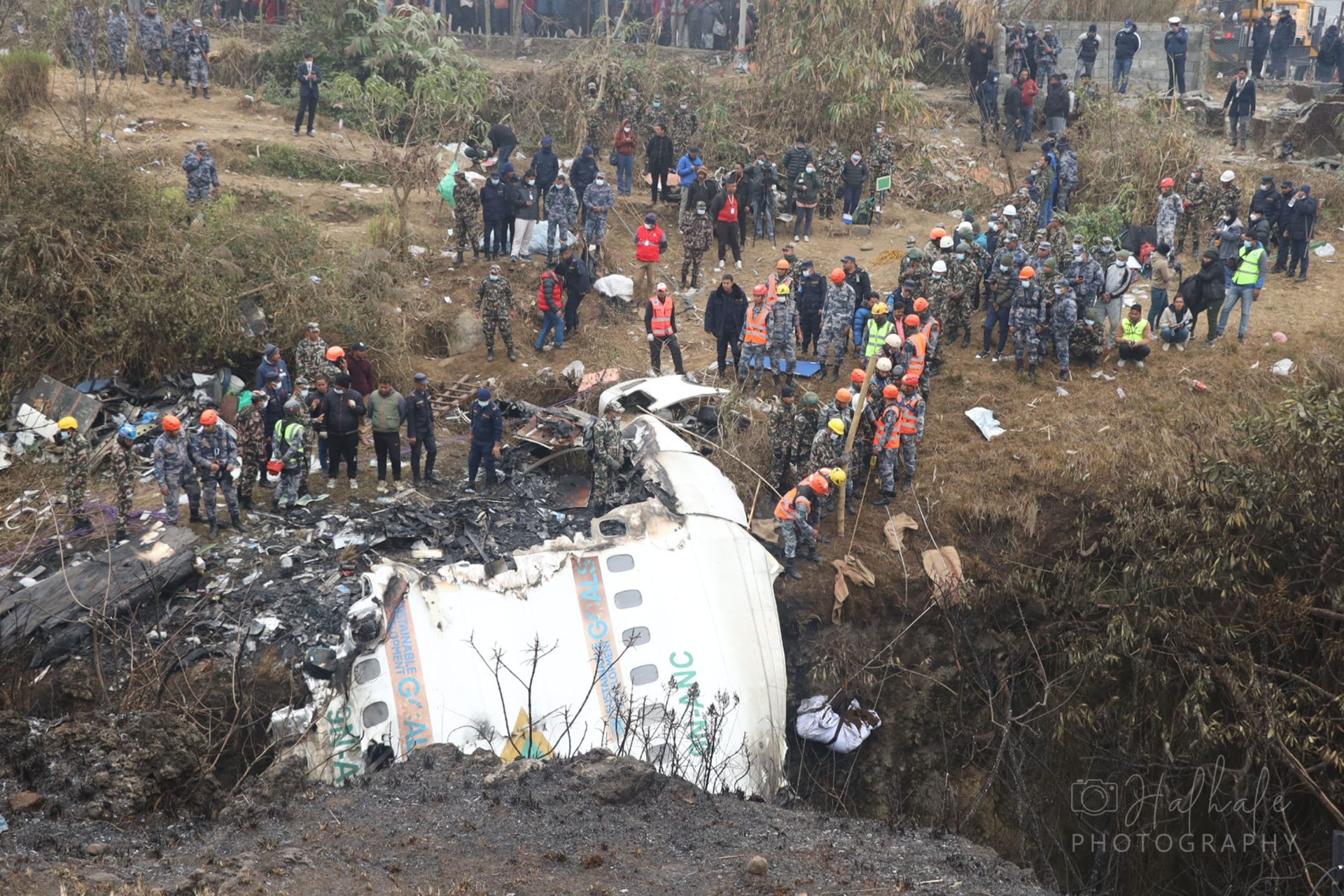 पोखरामा यति एअरलाइन्सको विमान दुर्घटनाको त्रासदीपूर्ण घटना